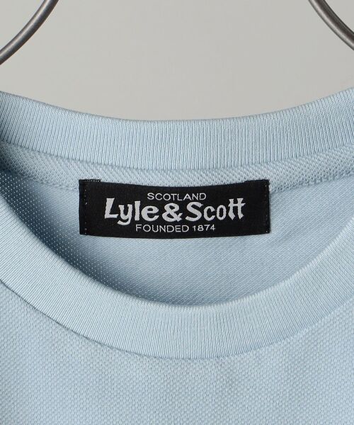 LYLE&SCOTT(ライルアンドスコット)の「*【SHIPS別注】: Lyle&Scott ワンポイント ロゴ 鹿の子 Tシャツ(Tシャツ/カットソー・メンズ・ホワイト/ブラック/ライトブルー/ロイヤルブルー・SMALL/MEDIUM/LARGE/X-LARGE)」の17枚目の写真