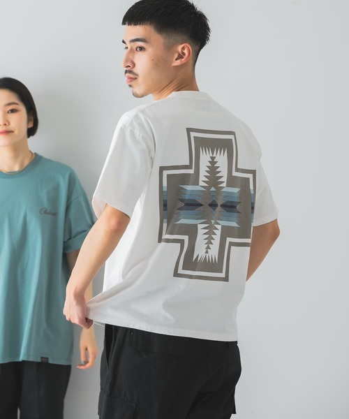 PENDLETON（ペンドルトン）の「『別注』PENDLETON×DOORS　バックプリントTシャツ（Tシャツ/カットソー・メンズ・ホワイト/ミント/チャコールグレー/レッド・X-LARGE/MEDIUM/LARGE）」の16枚目の写真