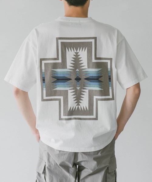 PENDLETON（ペンドルトン）の「『別注』PENDLETON×DOORS　バックプリントTシャツ（Tシャツ/カットソー・メンズ・ホワイト/ミント/チャコールグレー/レッド・X-LARGE/MEDIUM/LARGE）」の22枚目の写真