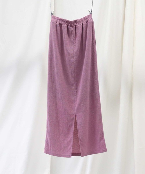 HONEYSUCKLE ROSE（ハニーサックルローズ）の「【HONEYSUCKLE ROSE】楊柳プリーツスカート（スカート・レディース・ライトピンク/ピンク/ベージュ/フューシャピンク/ブラック・L/M）」の10枚目の写真