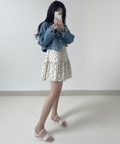 BEIDELLI（ベイデリー）の「[BELLIDE MADE] パッチポイントデイリー デニムジャケット（デニムジャケット・レディース・ブルー・FREE）」の8枚目の写真