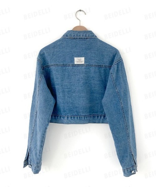 BEIDELLI（ベイデリー）の「[BELLIDE MADE] パッチポイントデイリー デニムジャケット（デニムジャケット・レディース・ブルー・FREE）」の12枚目の写真