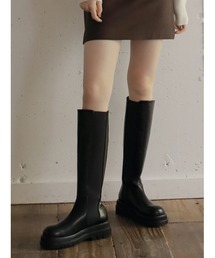 AMAIL | Bitter chocolate long boots(ブーツ)