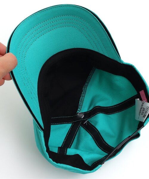 algy（アルジー）の「配色ラインキャップ（キャップ・キッズ・オフホワイト/ピンク/エメラルド/ブラック・MEDIUM/SMALL）」の7枚目の写真