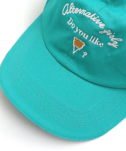 algy（アルジー）の「配色ラインキャップ（キャップ・キッズ・オフホワイト/ピンク/エメラルド/ブラック・MEDIUM/SMALL）」の12枚目の写真