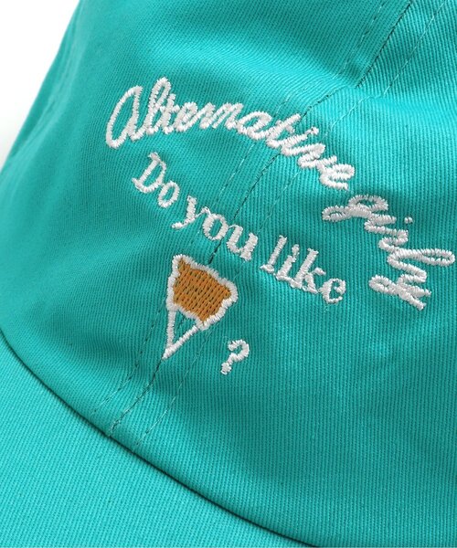 algy（アルジー）の「配色ラインキャップ（キャップ・キッズ・オフホワイト/ピンク/エメラルド/ブラック・MEDIUM/SMALL）」の13枚目の写真