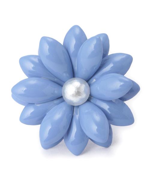 green label relaxing（グリーンレーベルリラクシング）の「GT フラワー/ピアス②◆（ピアス（両耳用）・レディース・オフホワイト/イエロー/ライトブルー/ライラック・フリー）」の7枚目の写真