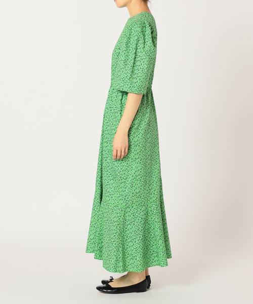 IENA（イエナ）の「ピケフラワーワンピース（ワンピース・レディース・グリーン・38/36）」の15枚目の写真