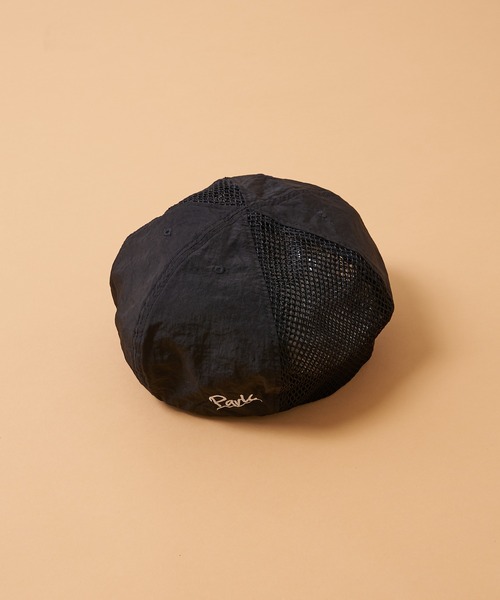 THE PARK SHOP（ザパークショップ）の「【KIDS】【THE PARK SHOP】WATERBOY BERRET（ハンチング/ベレー帽・キッズ・オリーブ/ブラック・ONE SIZE）」の4枚目の写真