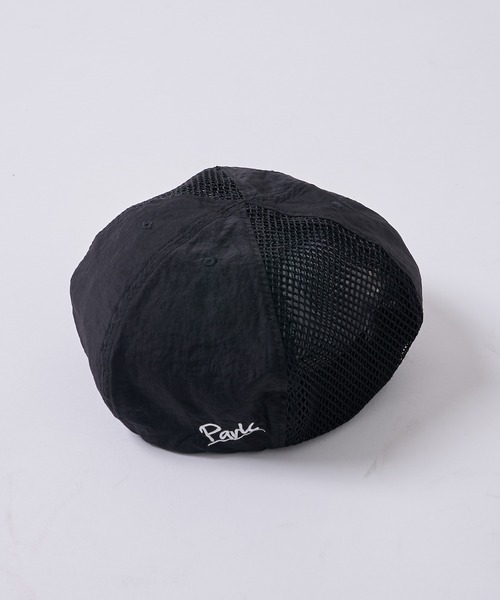 THE PARK SHOP（ザパークショップ）の「【KIDS】【THE PARK SHOP】WATERBOY BERRET（ハンチング/ベレー帽・キッズ・オリーブ/ブラック・ONE SIZE）」の6枚目の写真