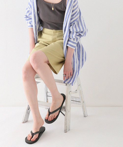 RAINBOW SANDALS（レインボーサンダル）の「【RAINBOW SANDALS/レインボーサンダル】 1/2 NARROW STRAP：サンダル（サンダル・レディース・ブラック/ベージュ・SMALL/MEDIUM/LARGE）」の3枚目の写真