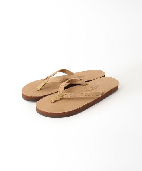 RAINBOW SANDALS（レインボーサンダル）の「【RAINBOW SANDALS/レインボーサンダル】 1/2 NARROW STRAP：サンダル（サンダル・レディース・ブラック/ベージュ・SMALL/MEDIUM/LARGE）」の10枚目の写真