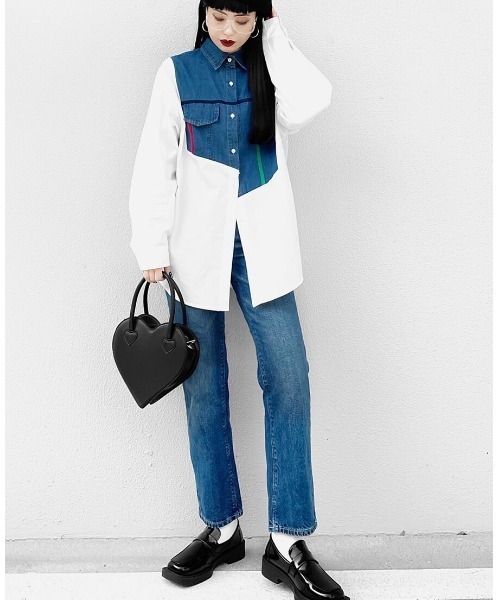 LVEU.（ラブユ.）の「2way heart bag(Ai select) / 2wayハートバッグ（ショルダーバッグ・レディース・ブラック・FREE）」の10枚目の写真