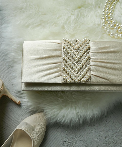 パール ビジューパーティークラッチバッグ クラッチバッグ Niana ニアナ のファッション通販 Zozotown