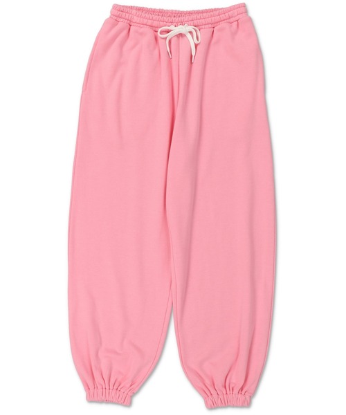 SPINNS（スピンズ）の「【選べるカラバリ】トレンドボーイズスウェットパンツ（スウェットパンツ・レディース・オフホワイト/ブラック/オートミール/ピンク/グリーン・L/M）」の9枚目の写真