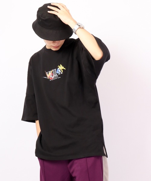 RE730(アールイーセブンサーティー)の「RE730 ドルマンスリーブ半袖Tシャツ(Tシャツ/カットソー・メンズ・ホワイト/ホワイト系その他/グリーン/ブラック/ブルー/ブラック系その他・L/XL/M)」の18枚目の写真