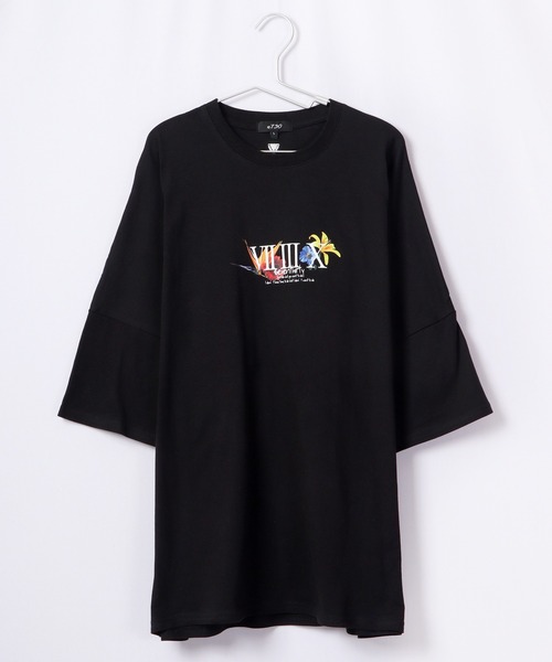 RE730(アールイーセブンサーティー)の「RE730 ドルマンスリーブ半袖Tシャツ(Tシャツ/カットソー・メンズ・ホワイト/ホワイト系その他/グリーン/ブラック/ブルー/ブラック系その他・L/XL/M)」の16枚目の写真