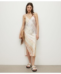 ALLSAINTS | MELODY MAREA SILK BLEND DRESS | MELODY MAREA シルク ブレンド ドレス・ワンピース(ワンピース)