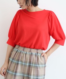 Green　Parks | パフギャザー袖プルオーバー(Tシャツ/カットソー)