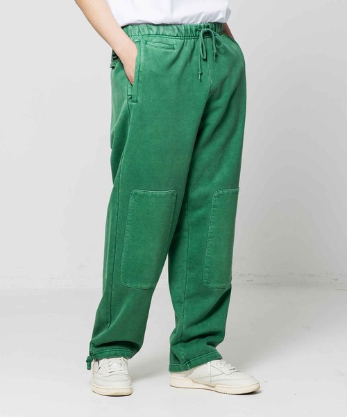 XLARGE(エクストララージ)の「PIGMENT DYED SWEAT PANTS(スウェットパンツ・メンズ・ブラウン/ブラック/グリーン・L/S/M/XL)」の3枚目の写真