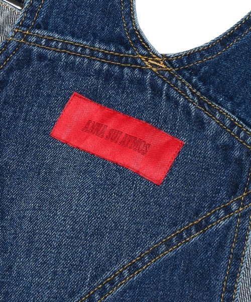 ANNA SUI（アナスイ）の「ANNA SUI ATMOS  オーバーオール / アナスイ アトモス オーバーオール【SP】（サロペット/オーバーオール・レディース・ホワイト/ライトブルー/インディゴブルー・M/L）」の12枚目の写真