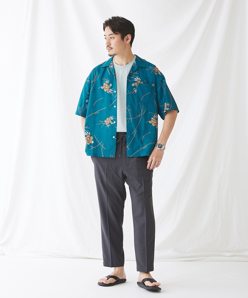 ジャーナルスタンダード/SPLASH P/SLUB オープンカラー柄シャツ“総柄” SPLASH P/SLUB オープンカラー柄シャツ“総柄”（シャツ/ブラウス