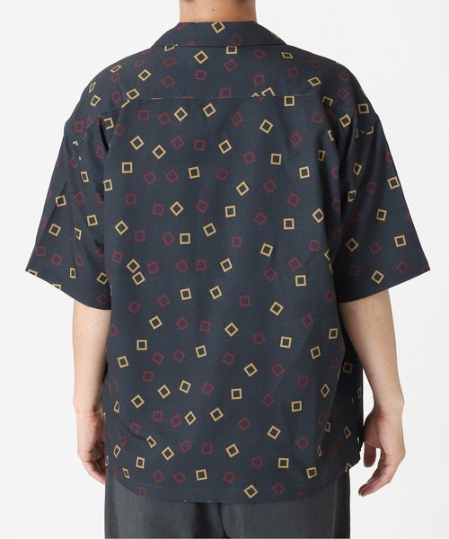 〈美品〉JOURNAL STANDARD【M】スプラッシュパターンオープンシャツ この夏1番売れている！スプラッシュパターンシャツ。｜JOURNAL