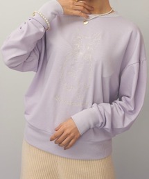 Oh ,You found me! cat sweat/キャット刺繍スウェット