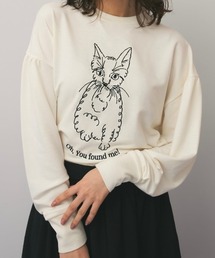 MIRO AMURETTE | Oh ,You found me! cat sweat(スウェット)