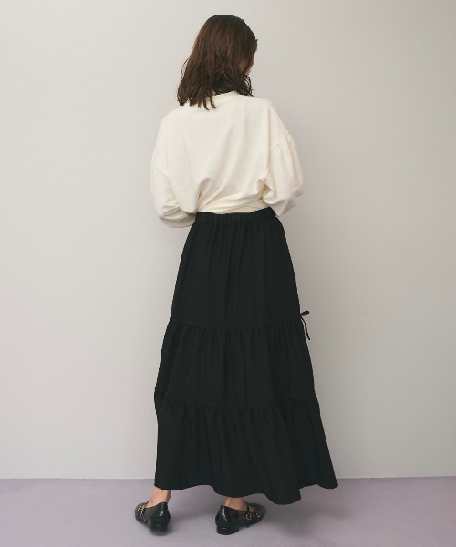 MIRO AMURETTE（ミロアミュレット）の「Oh ,You found me! cat sweat/キャット刺繍スウェット（スウェット・レディース・ホワイト/ブラック/ラベンダー・FREE）」の10枚目の写真