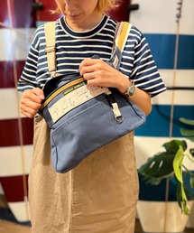 SNOOPY×OLD BETTY'S | SNP Canvas×Suede Hip Bag(ボディバッグ/ウエストポーチ)