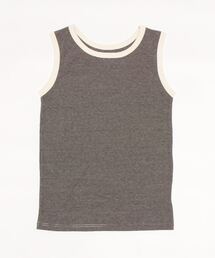 リブタンクトップ（無地／ボーダー）