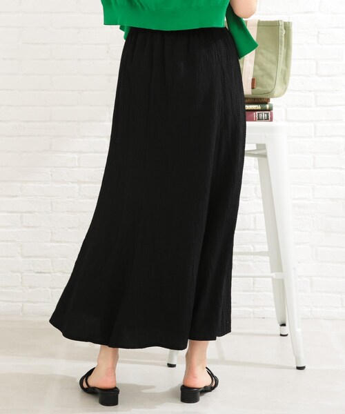 SHOO・LA・RUE(シューラルー)の「◆シャーリングAラインスカート(スカート・レディース・アイボリー/ブラック/グリーン/オレンジ・00)」の15枚目の写真