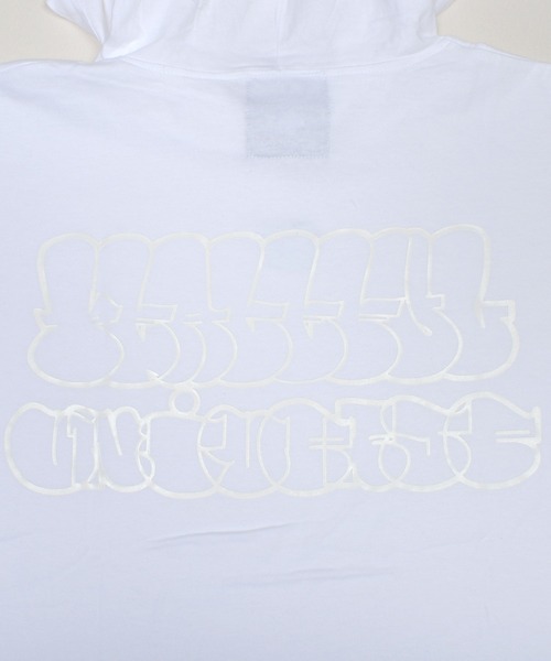 LAND by MILKBOY（ランドバイミルクボーイ）の「PECEFUL UNIVERSE HOODIE（パーカー・メンズ・B/A・FREE）」の6枚目の写真