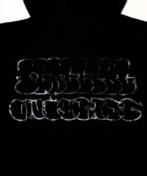LAND by MILKBOY（ランドバイミルクボーイ）の「PECEFUL UNIVERSE HOODIE（パーカー・メンズ・B/A・FREE）」の8枚目の写真