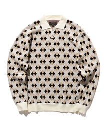 BEAMS PLUS | BEAMS PLUS / アーガイル ニット ポロシャツ(ポロシャツ)