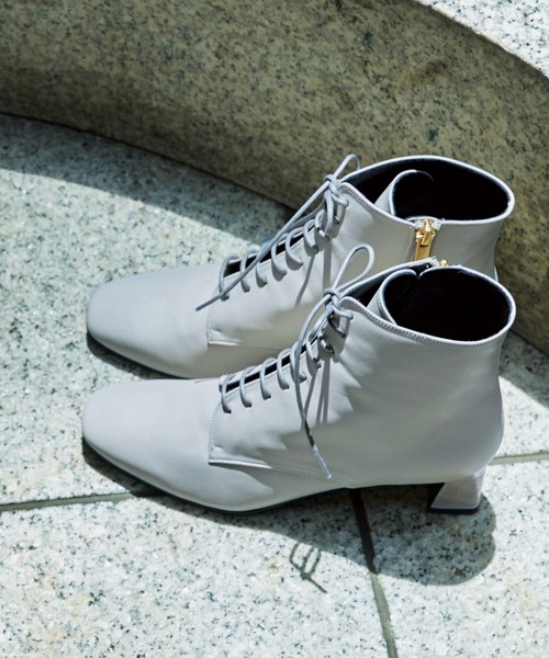 HIMIKO(ヒミコ)の「【Made in Japan】【撥水】レースアップブーツ/621411(ブーツ・レディース・ブラック/ダークブラウン/アイボリー・22.5cm/23.5cm/24.5cm/23.0cm/24.0cm/25.0cm/22.0cm/21.5cm/25.5cm/26.0cm)」の19枚目の写真