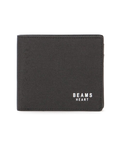 BEAMS HEART / ポリエステル 杢素材 二つ折り ウォレット（財布）｜BEAMS HEART（ビームスハート）