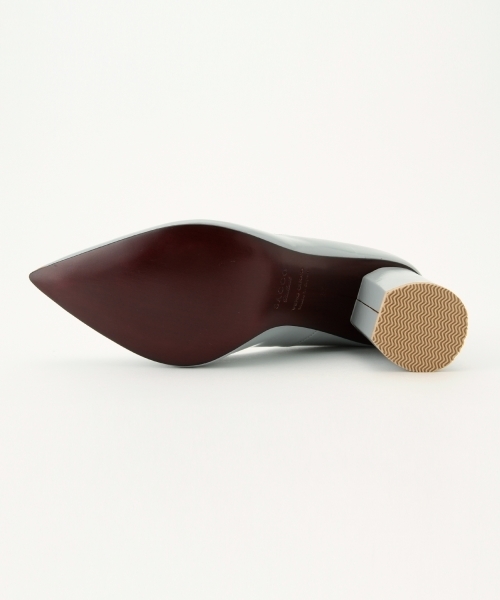 SACCO Balletti （サッコ バレッティ）の「SACCO Balletti / ラウンドヒール エナメルパンプス（パンプス・レディース・サックスブルー・37/37.5/35.5/36/36.5）」の5枚目の写真