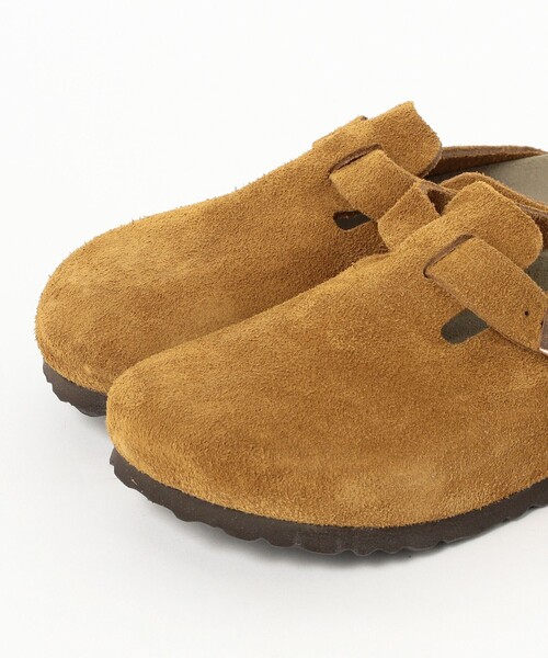 BEAMS BOY(ビームスボーイ)の「BIRKENSTOCK / BOSTON Soft Footbed Suede(サンダル・レディース・ライトブラウン・37/38/36)」の3枚目の写真