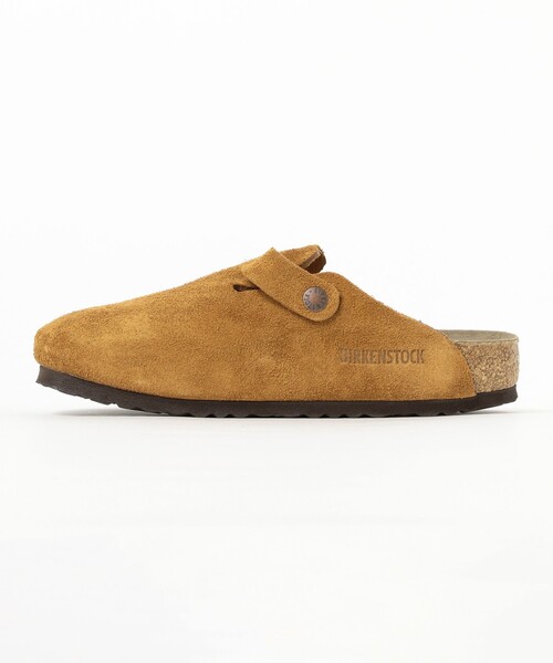 BEAMS BOY(ビームスボーイ)の「BIRKENSTOCK / BOSTON Soft Footbed Suede(サンダル・レディース・ライトブラウン・37/38/36)」の4枚目の写真