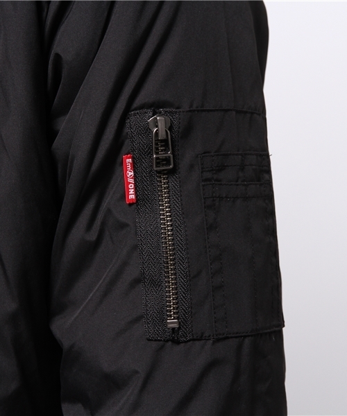 OUTLET(アウトレット)の「【WHO'S WHO gallery】EMデュスポma-1(MA-1・メンズ・ブラック/ネイビー/カーキ・MEDIUM/LARGE/SMALL)」の10枚目の写真