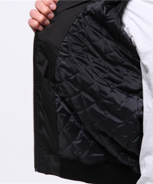 OUTLET(アウトレット)の「【WHO'S WHO gallery】EMデュスポma-1(MA-1・メンズ・ブラック/ネイビー/カーキ・MEDIUM/LARGE/SMALL)」の14枚目の写真