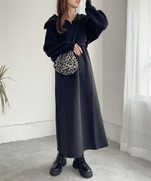 Heather | ハーフZIP2PSETワンピース  168653(ワンピース)