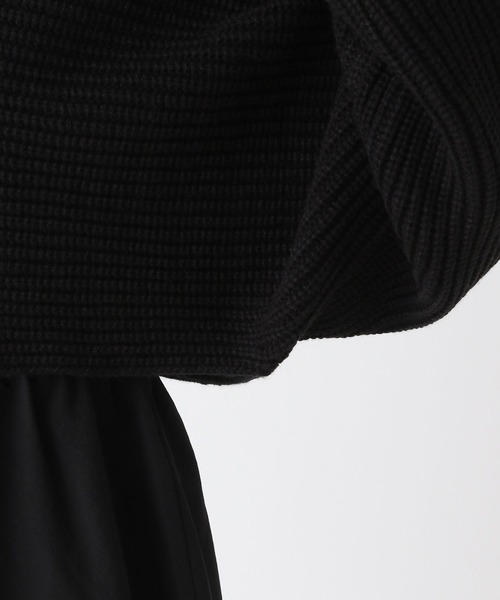 Heather（ヘザー）の「ハーフZIP2PSETワンピース  168653（ワンピース・レディース・アイボリー/ブラック・FREE）」の22枚目の写真