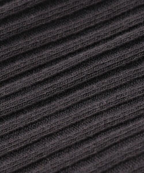 green label relaxing(グリーンレーベルリラクシング)の「GLR リブレギンス(レギンス/スパッツ・キッズ・オフホワイト/ダークグレー・S(100-110cm)/M(110-130cm)/L(120-140cm))」の5枚目の写真