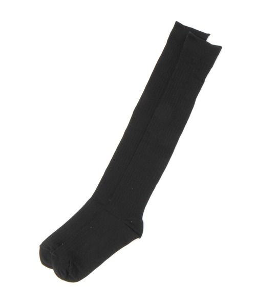 repipi armario（レピピ アルマリオ）の「リブニーハイ（ソックス/靴下・キッズ・ブラック/グレー/ベージュ・FREE）」の2枚目の写真