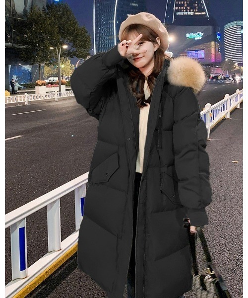Ritzy（リッツィー）の「ファー付きエコダウンロングコート（ダウン