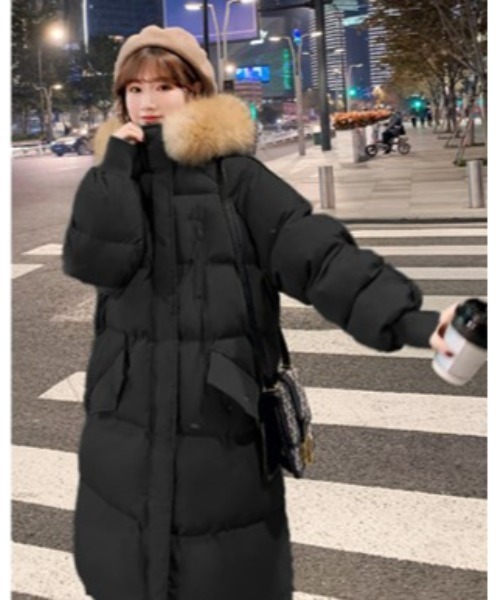 Ritzy（リッツィー）の「ファー付きエコダウンロングコート（ダウン