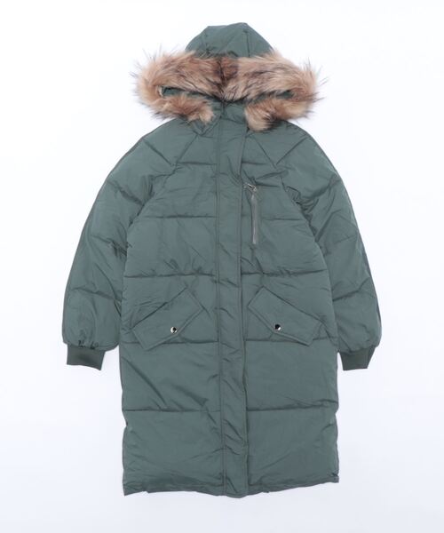 Ritzy（リッツィー）の「ファー付きエコダウンロングコート（ダウン